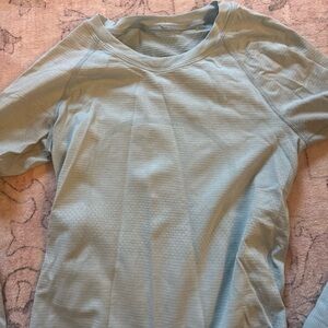 Lululemon Light Blue Active Tee